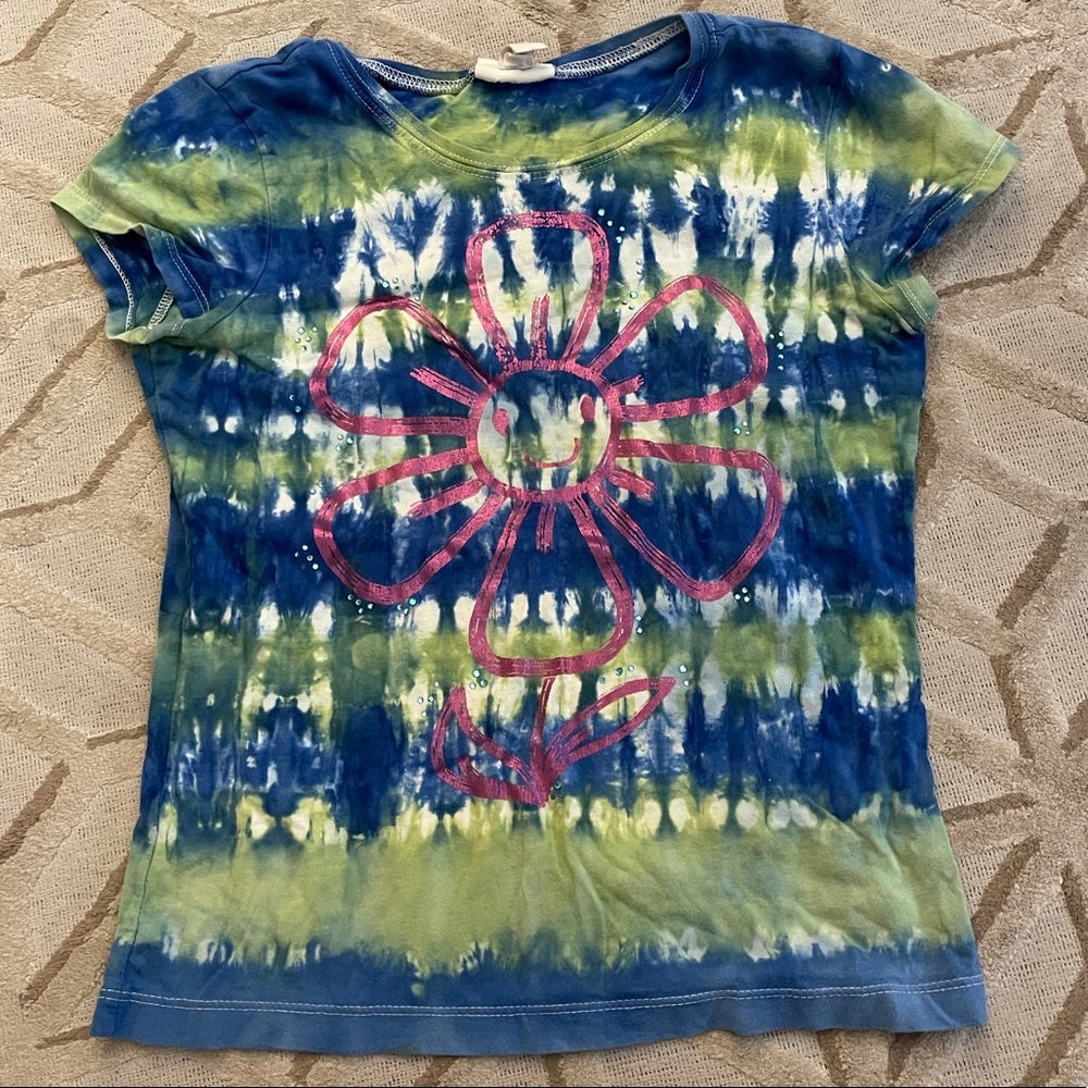 limited too tie dye flower baby T-shirt